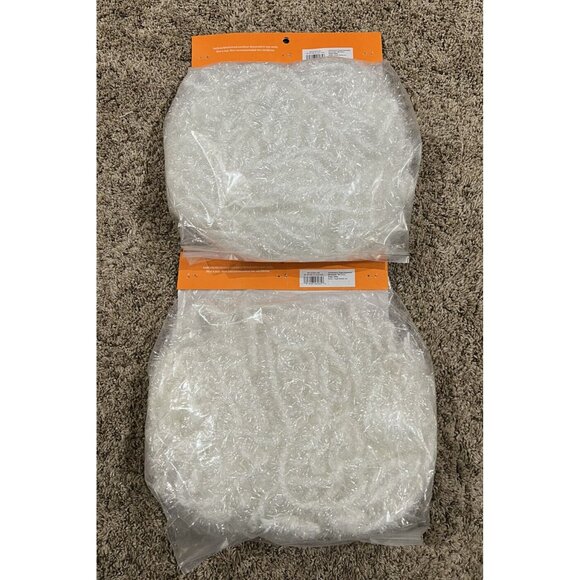 Lot Of 2 Hyde and EEK! Boutique 10' Length White Spiderweb ~ New Halloween - Picture 2 of 3